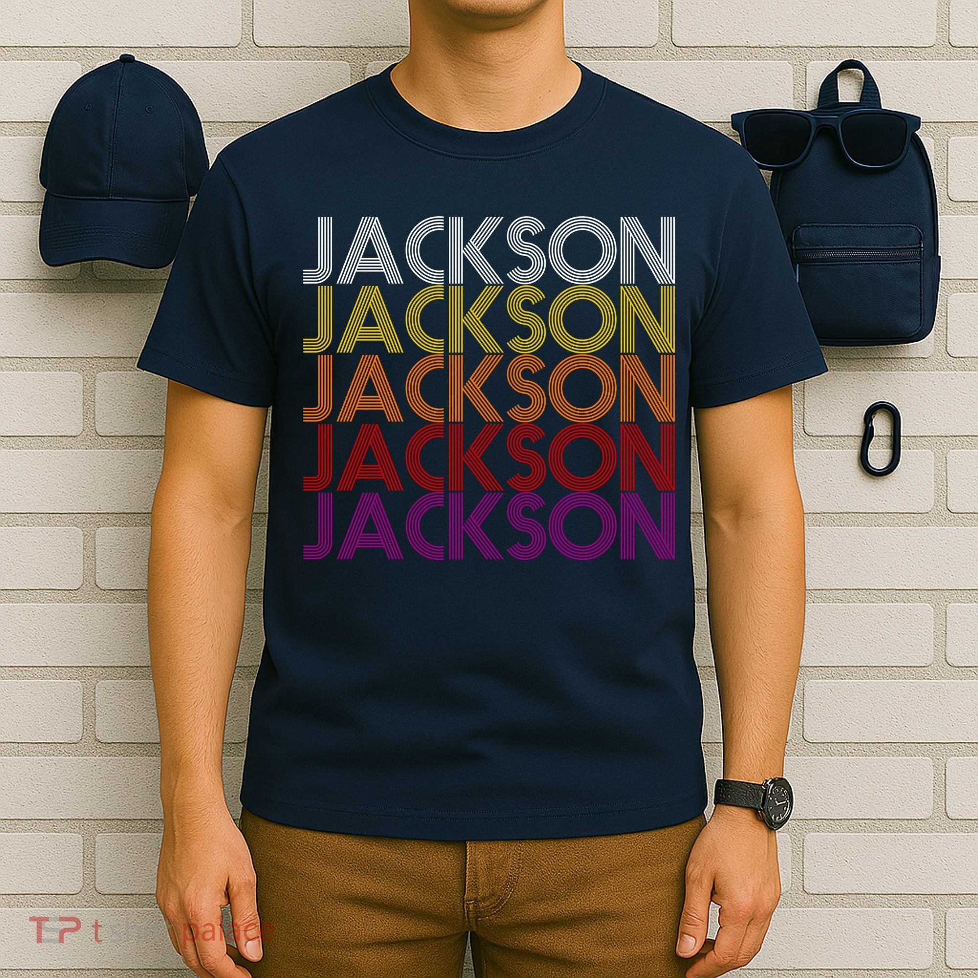 Jackson City Retro T-Shirt
