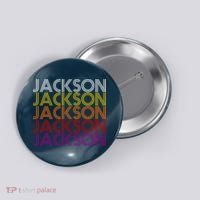 Jackson City Retro Button thumb 0