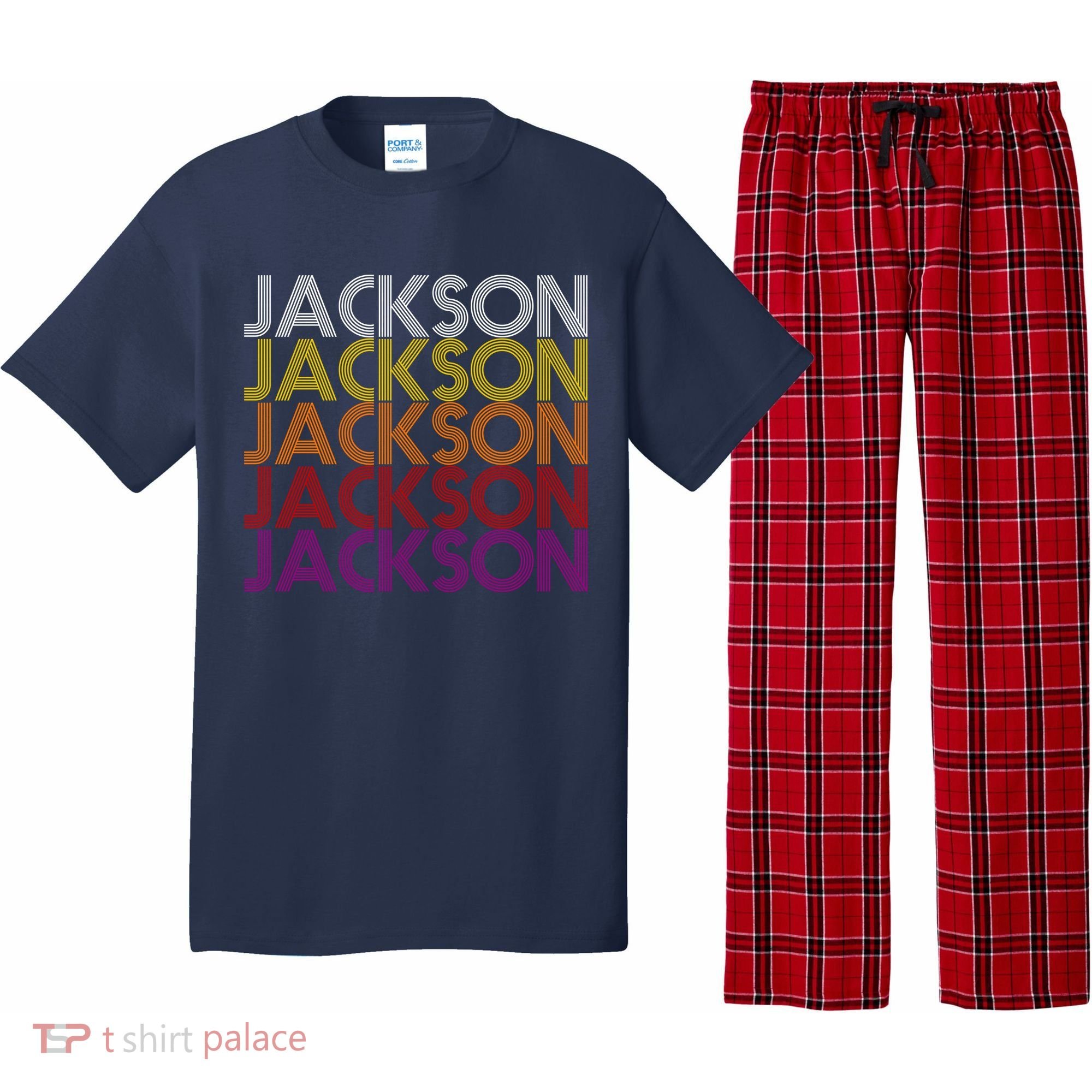 Jackson City Retro Pajama Set