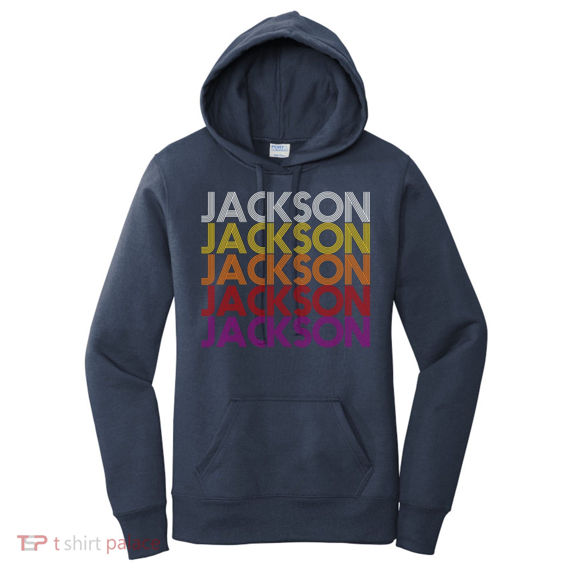 Jackson City Retro Women's Hoodie