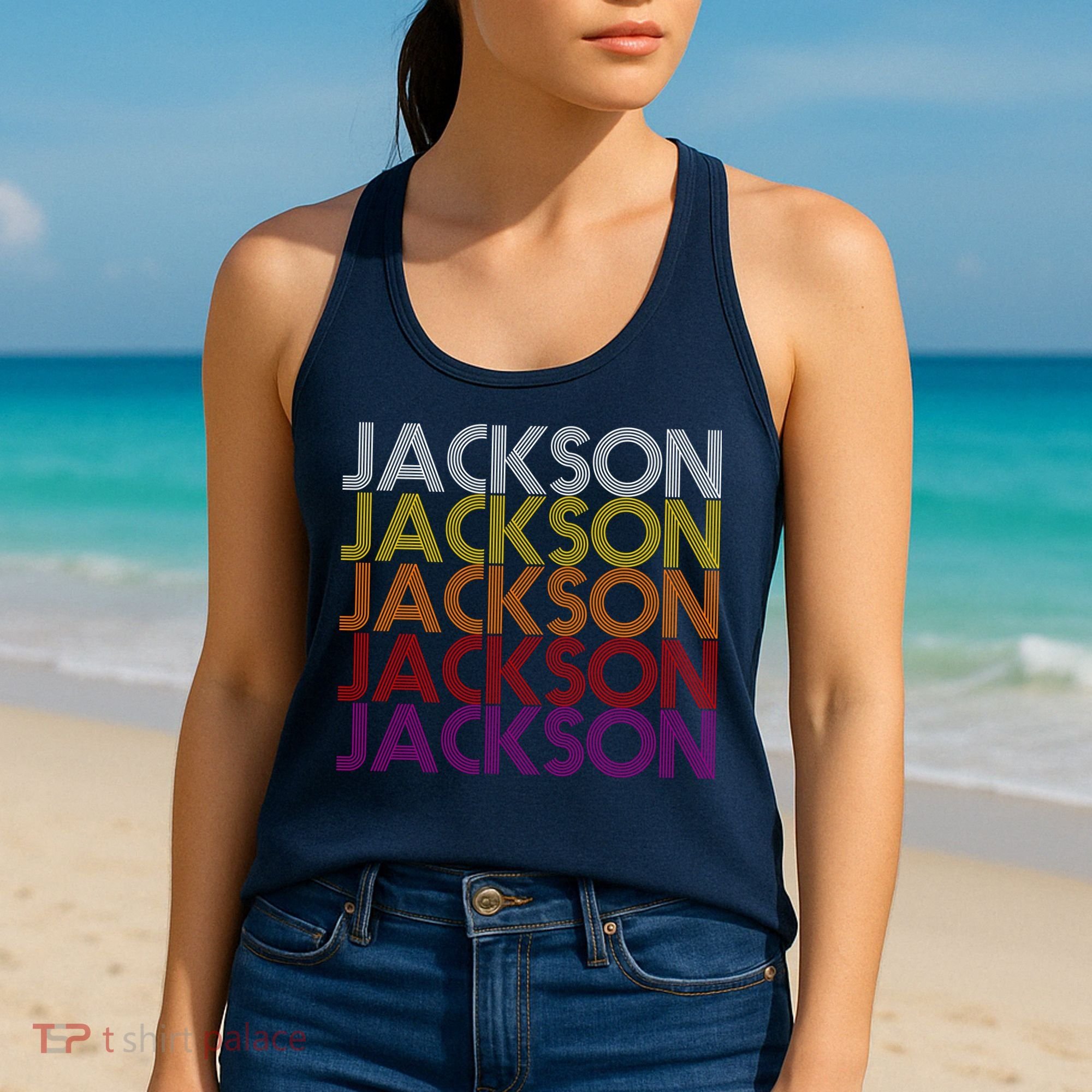 Jackson City Retro Women's Tank Top