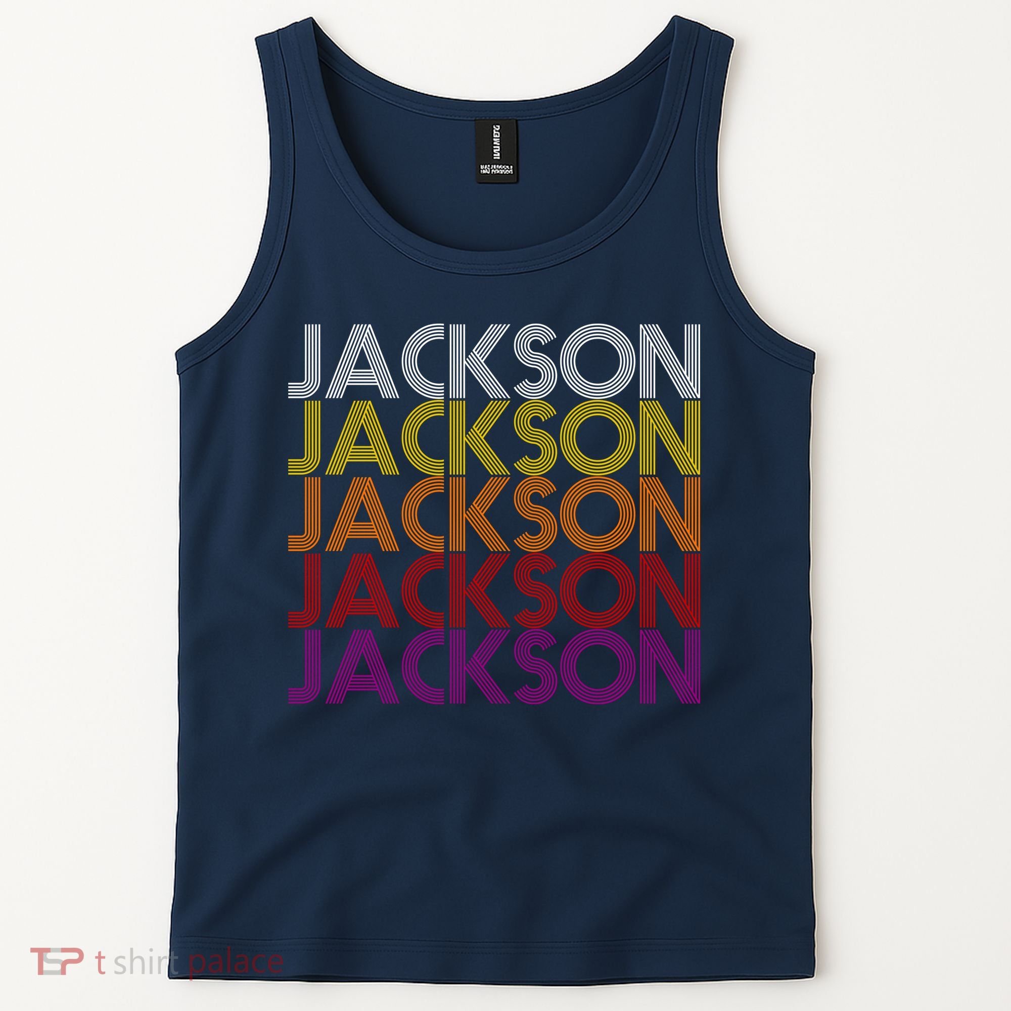 Jackson City Retro Tank Top