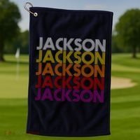 Jackson City Retro Golf Towel thumb 1