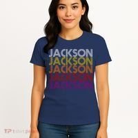Jackson City Retro Women's T-Shirt thumb 4