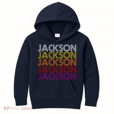Jackson City Retro Kids Hoodie