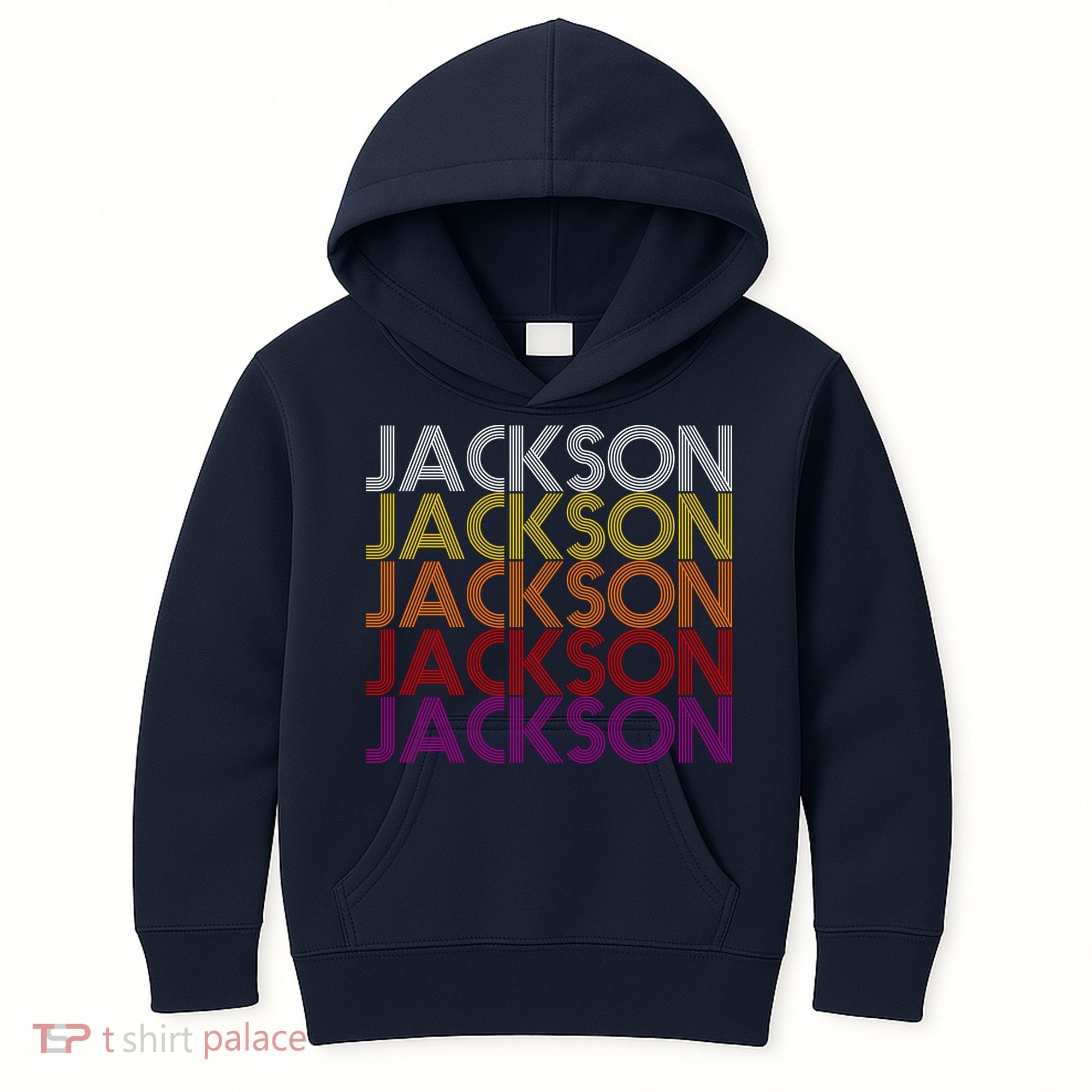 Jackson City Retro Kids Hoodie