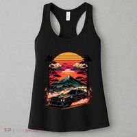 Japanese Car Racing Drifting Lover Racing Cars Jdm Legend Women's Tank Top thumb 3