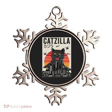 Japanese Catzilla Retro Anime Cat Ornament