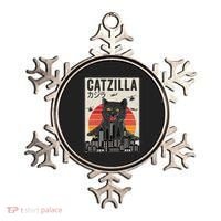 Japanese Catzilla Retro Anime Cat Ornament thumb 0