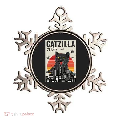 Japanese Catzilla Retro Anime Cat Ornament