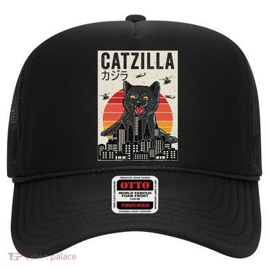 Japanese Catzilla Retro Anime Cat Hat