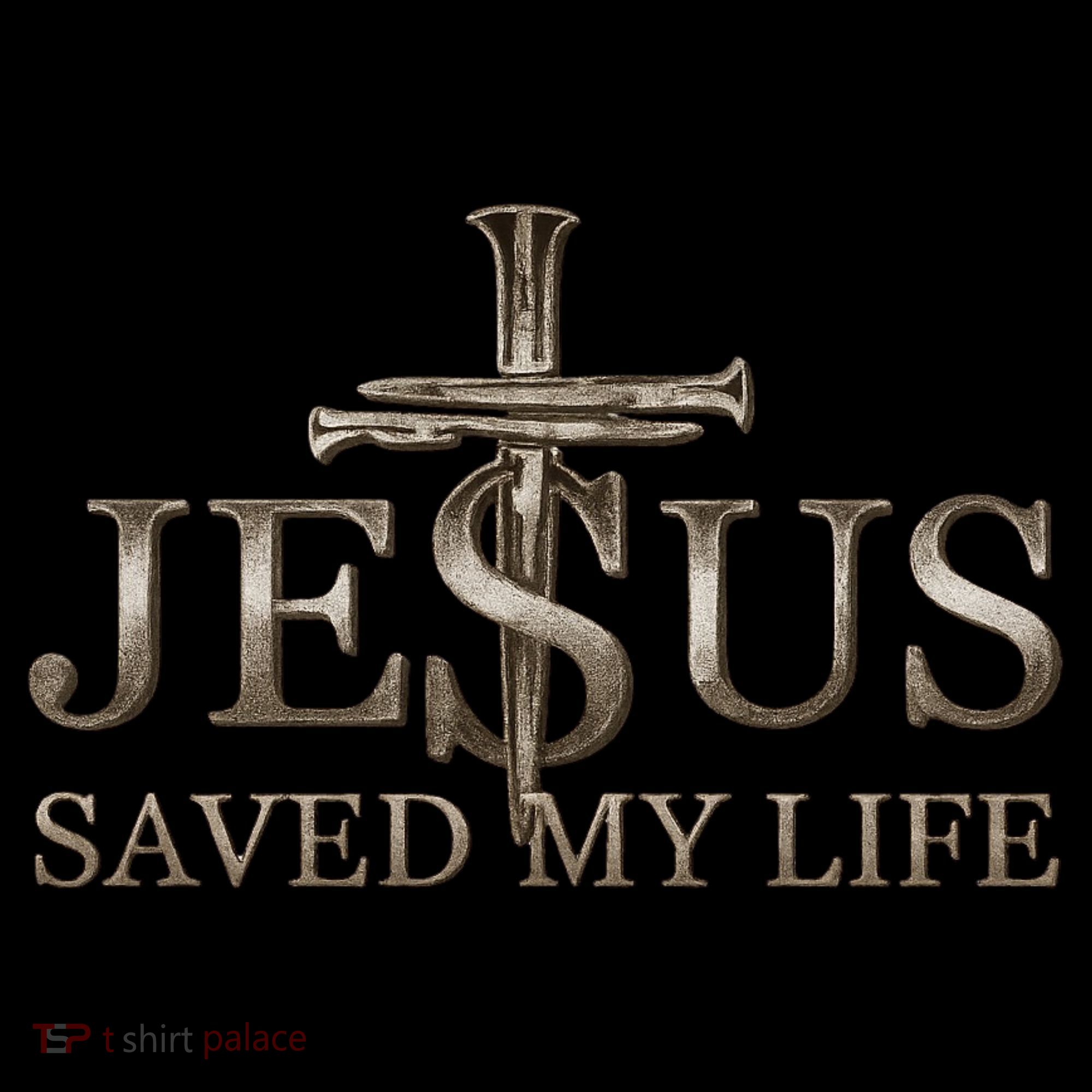 Jesus Christ Saved My Life Gift Wooden Cross Coffee Mug