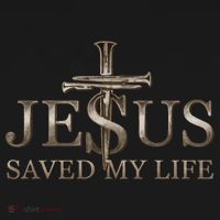 Jesus Christ Saved My Life Gift Wooden Cross Toddler T-Shirt thumb 4