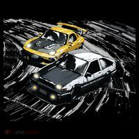 JDM Car Street Drift Race 86 VS FD Anime Style Coffee Mug thumb 5
