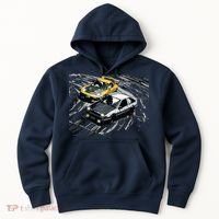 JDM Car Street Drift Race 86 VS FD Anime Style Hoodie thumb 0