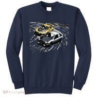 JDM Car Street Drift Race 86 VS FD Anime Style Sweatshirt thumb 0