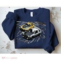 JDM Car Street Drift Race 86 VS FD Anime Style Sweatshirt thumb 2