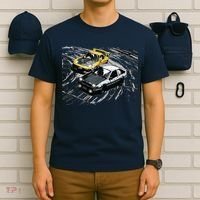 JDM Car Street Drift Race 86 VS FD Anime Style T-Shirt thumb 6