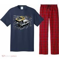 JDM Car Street Drift Race 86 VS FD Anime Style Pajama Set thumb 0