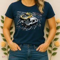JDM Car Street Drift Race 86 VS FD Anime Style Women's T-Shirt thumb 2