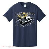 JDM Car Street Drift Race 86 VS FD Anime Style Kids T-Shirt thumb 0