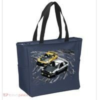 JDM Car Street Drift Race 86 VS FD Anime Style Tote Bag thumb 2