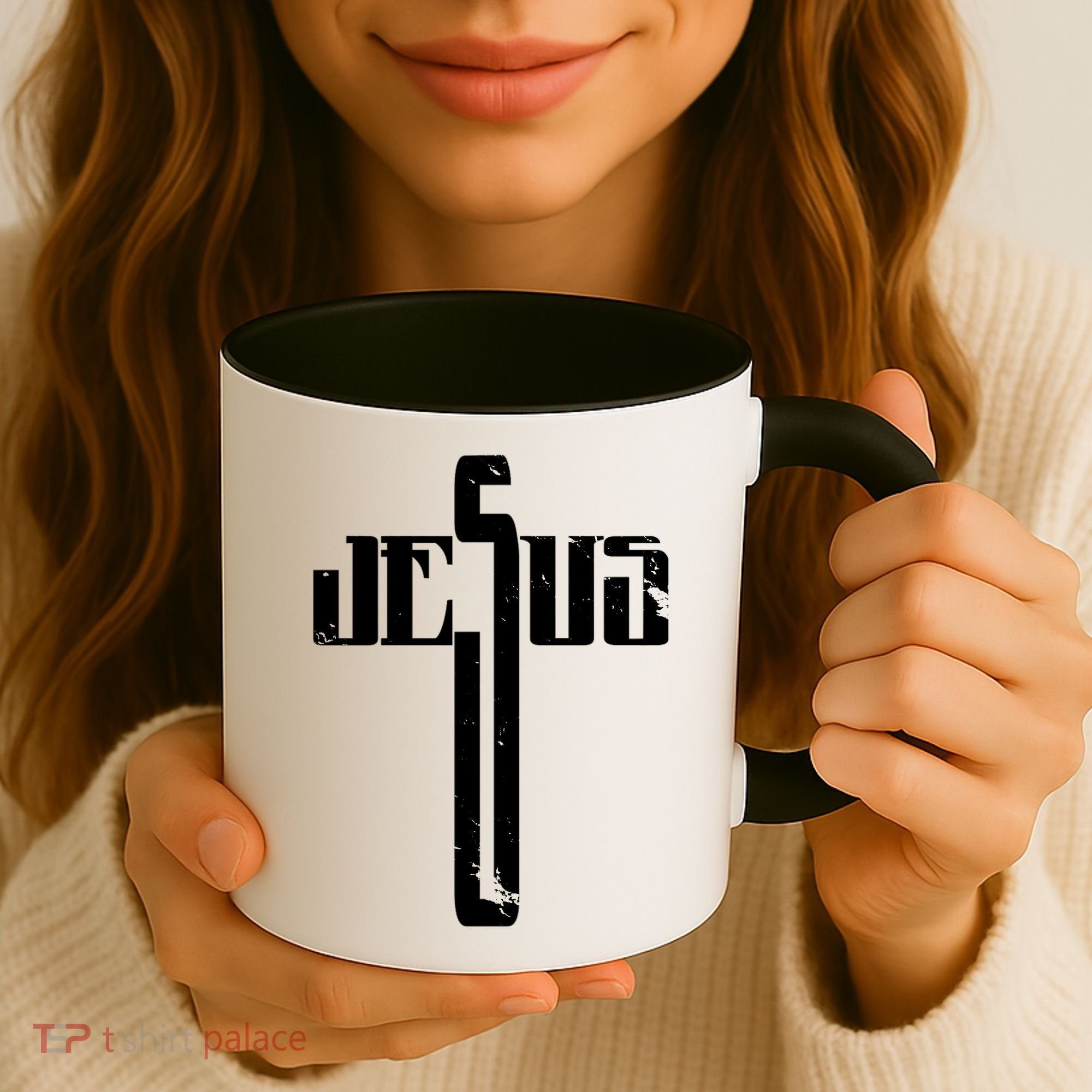 Jesus Cross Symbol Limited Edition Coffee Mug