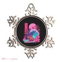 Japanese Capybara Surfing Wave Great Wave Japan Ornament thumb 0