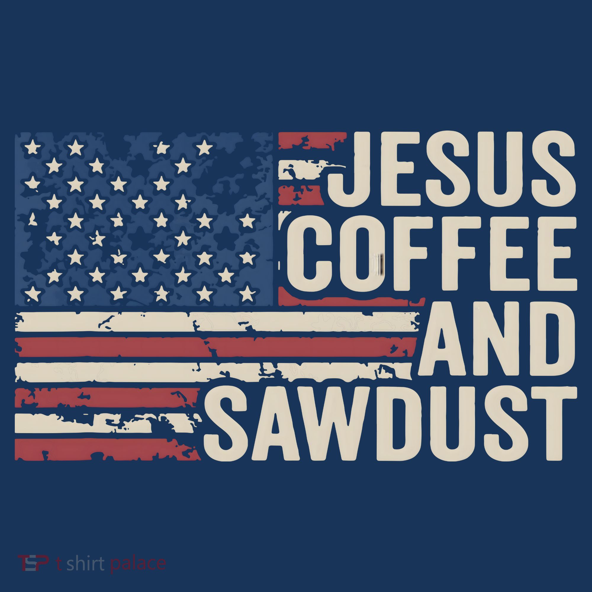 Jesus Coffee Sawdust Christian Carpenter Woodworking USA Women's Hoodie