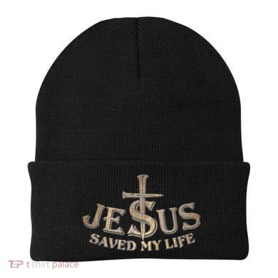 Jesus Christ Saved My Life Beanie