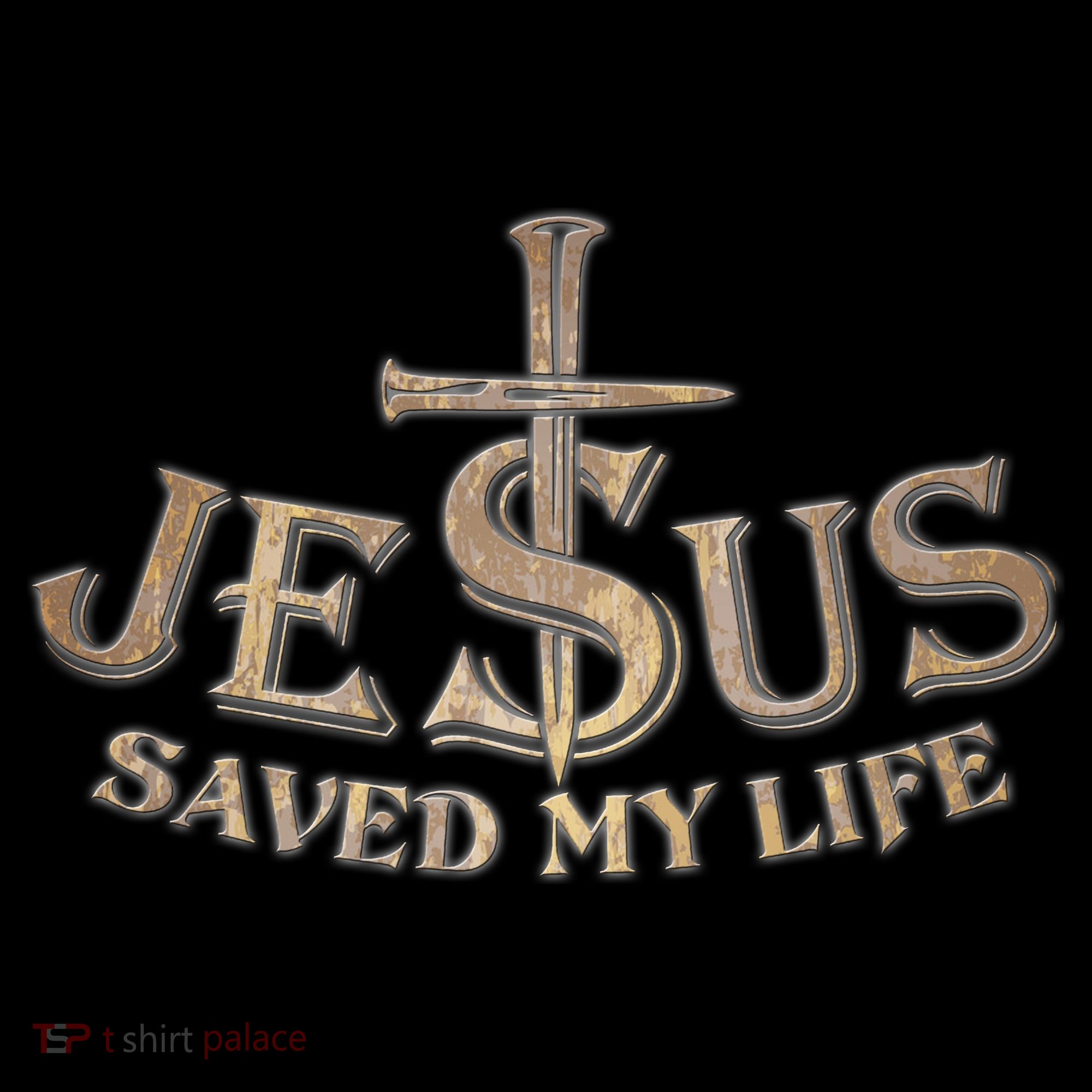 Jesus Christ Saved My Life Ornament