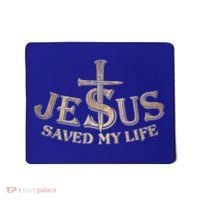 Jesus Christ Saved My Life Mousepad thumb 0