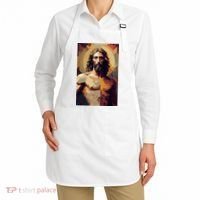 Jesus Christ Stained Glass Art Apron thumb 2
