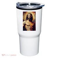 Jesus Christ Stained Glass Art Tumbler thumb 0