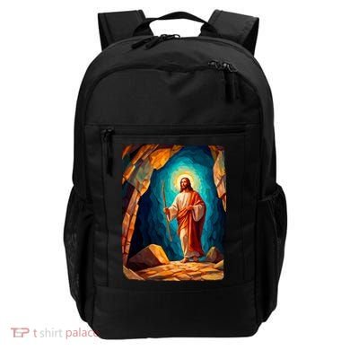 Jesus Christ Scene Portrait Backpack