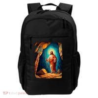 Jesus Christ Scene Portrait Backpack thumb 0