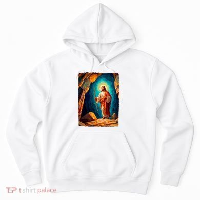 Jesus Christ Scene Portrait Hoodie