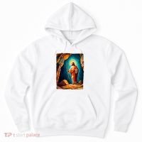 Jesus Christ Scene Portrait Hoodie thumb 0