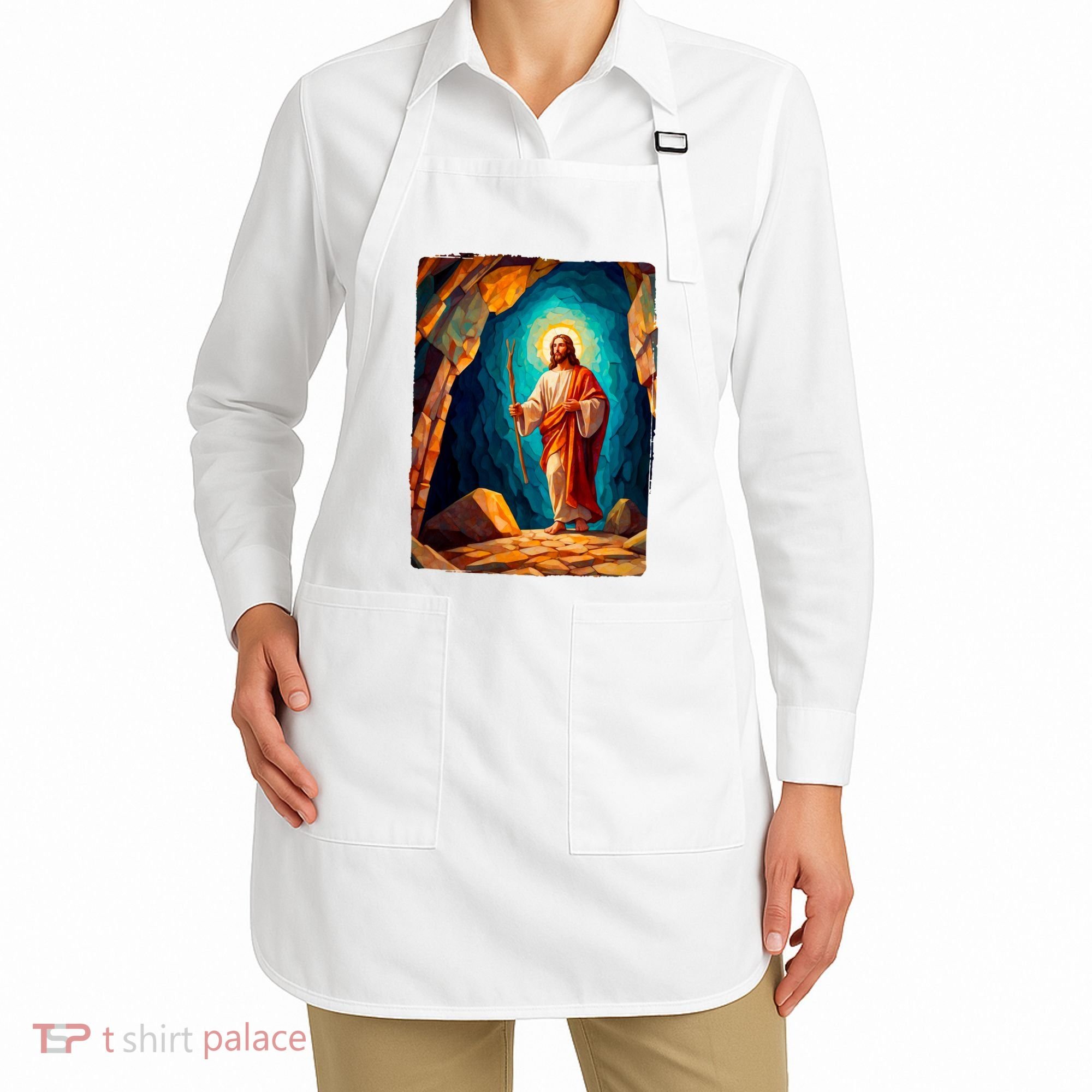 Jesus Christ Scene Portrait Apron