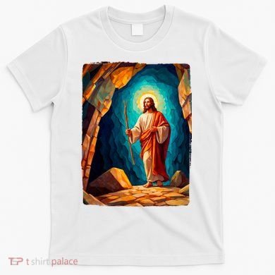 Jesus Christ Scene Portrait T-Shirt