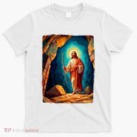 Jesus Christ Scene Portrait T-Shirt thumb 0