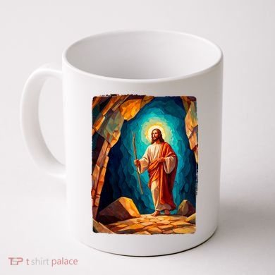 Jesus Christ Scene Portrait Coffee Mug