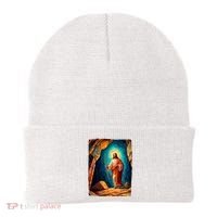 Jesus Christ Scene Portrait Beanie thumb 0