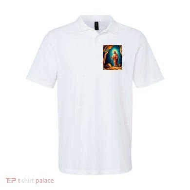 Jesus Christ Scene Portrait Polo