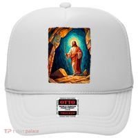 Jesus Christ Scene Portrait Hat thumb 0