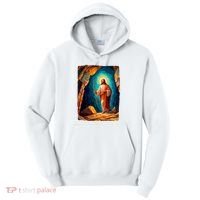 Jesus Christ Scene Portrait Tall Hoodie thumb 0