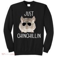 JUST CHINCHILLIN TSHIRT, CHINCHILLA, BRO, RELAXING, CHILLIN Sweatshirt thumb 0