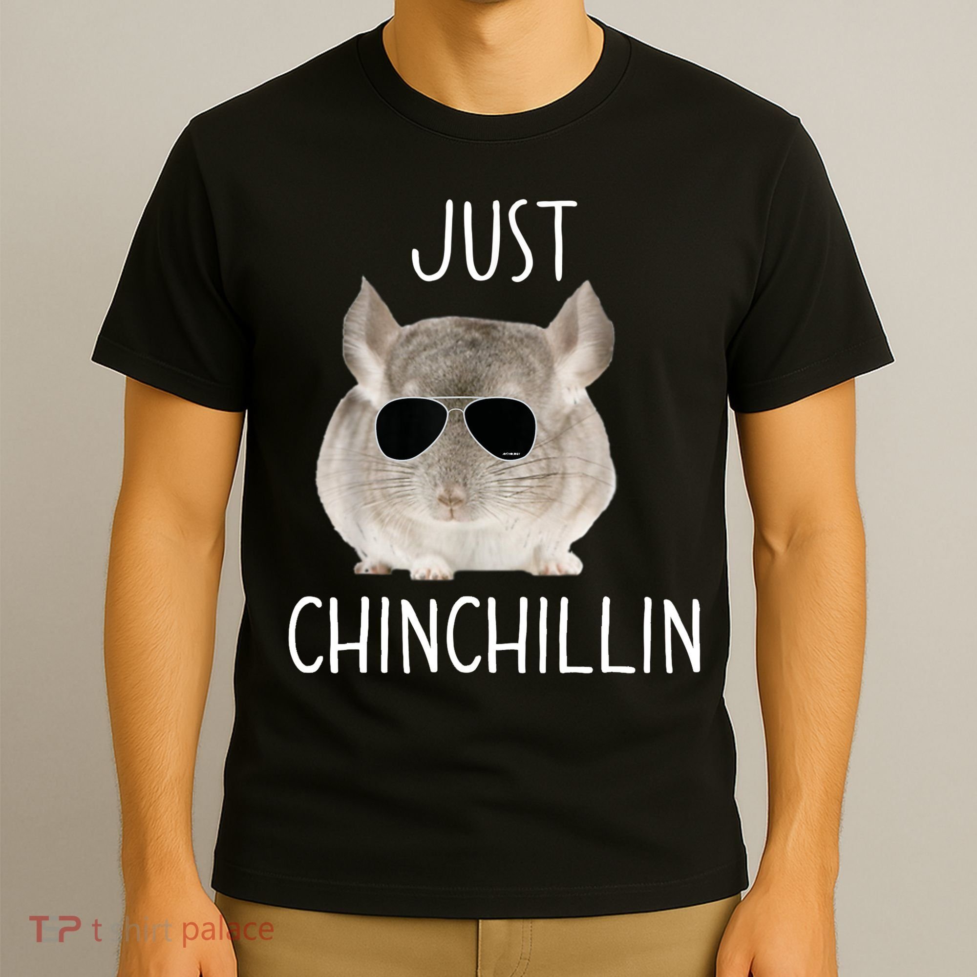 JUST CHINCHILLIN TSHIRT, CHINCHILLA, BRO, RELAXING, CHILLIN T-Shirt