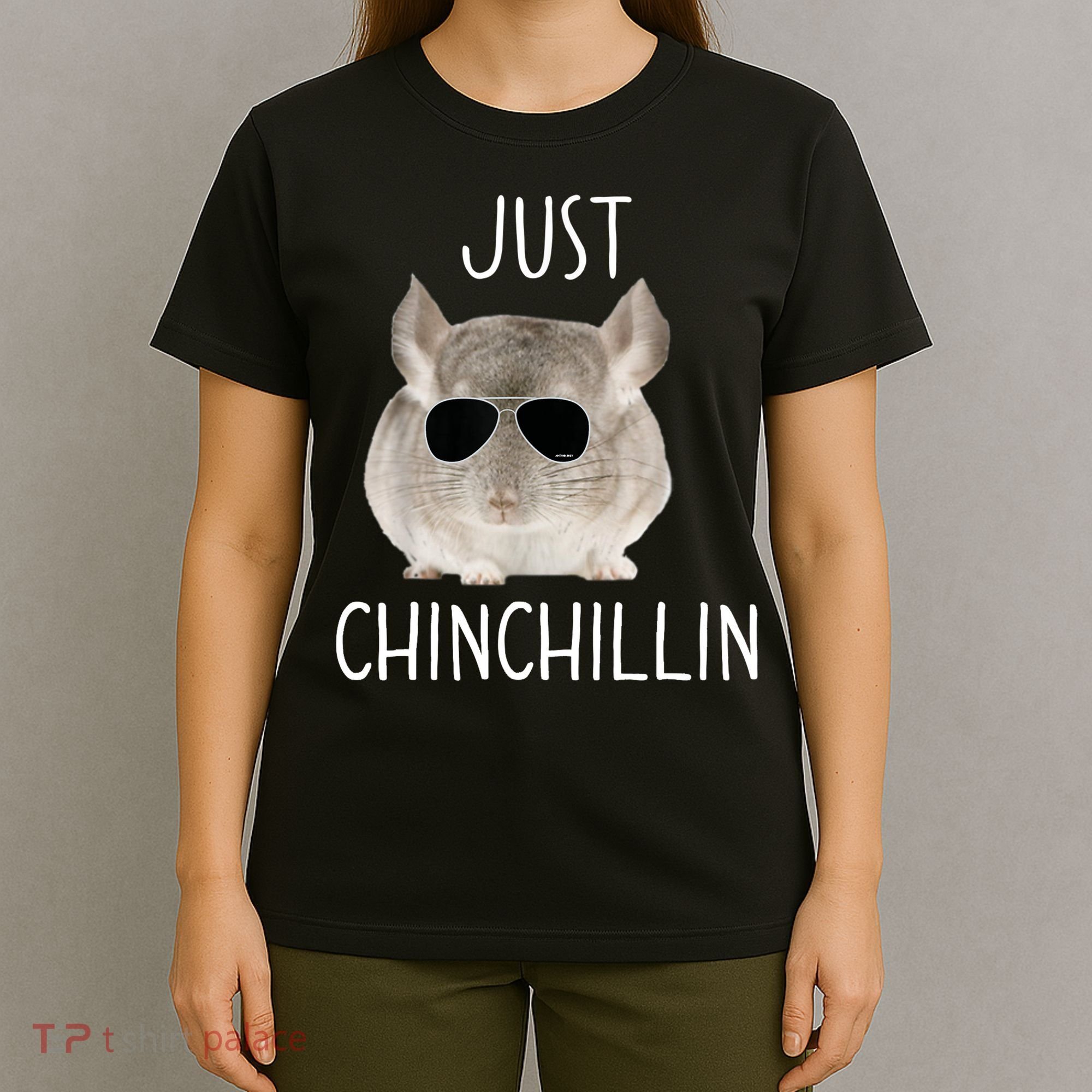 JUST CHINCHILLIN TSHIRT, CHINCHILLA, BRO, RELAXING, CHILLIN T-Shirt