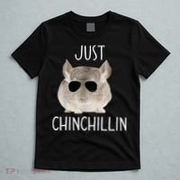 JUST CHINCHILLIN TSHIRT, CHINCHILLA, BRO, RELAXING, CHILLIN T-Shirt thumb 5